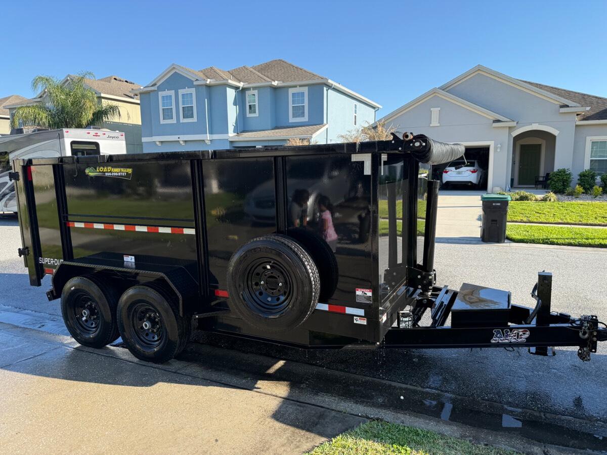 2025 AMP 15 yd dumpster with high walls