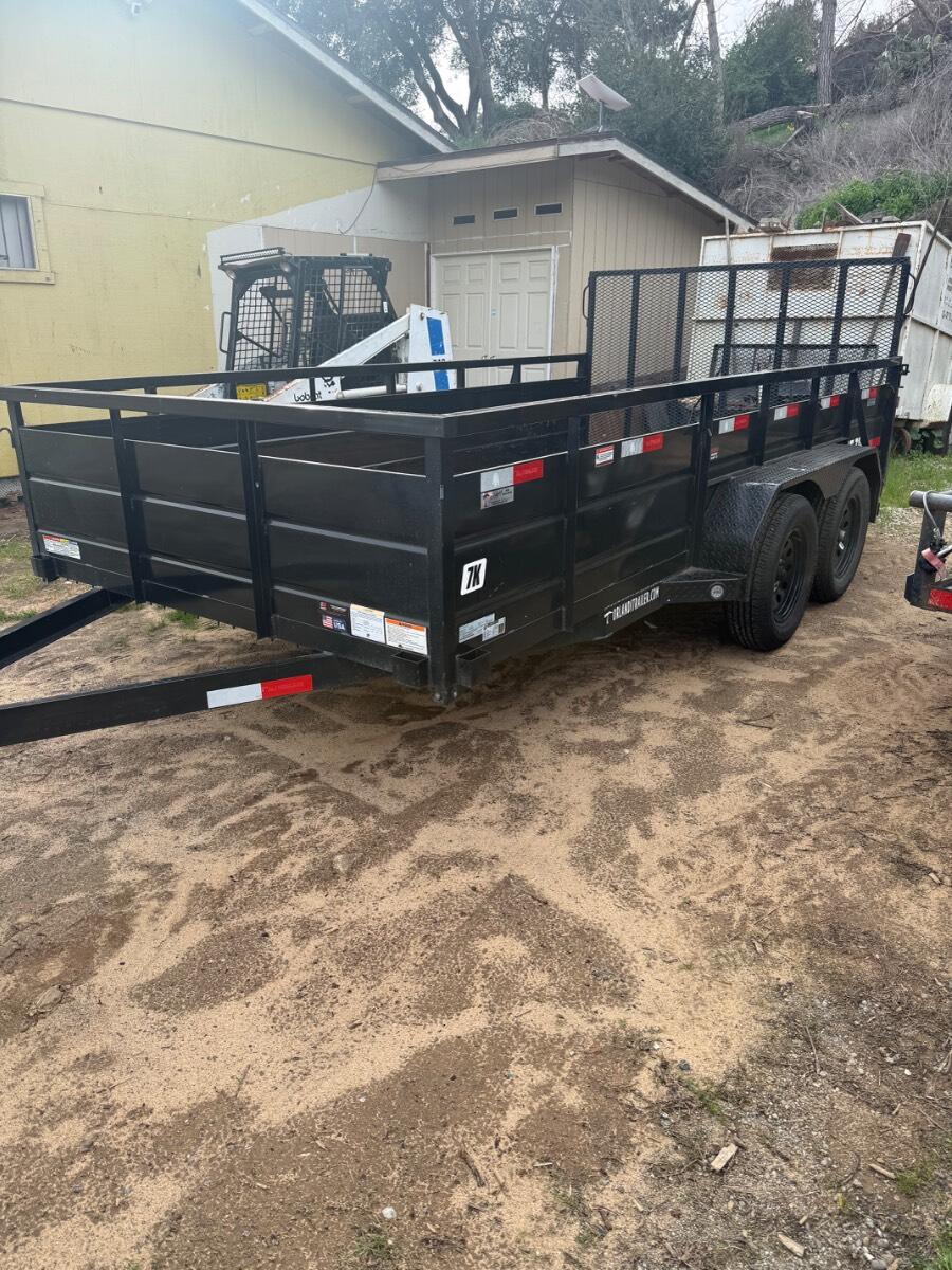 2025 Rdjc 7x14 utility trailer