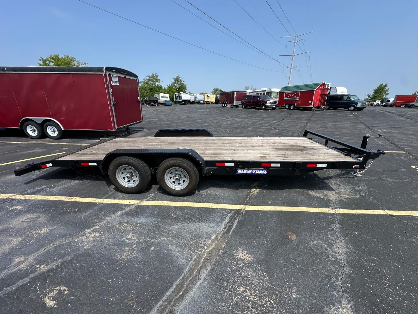 2022 SureTrac 20' 10K Car Hauler / Flatbed