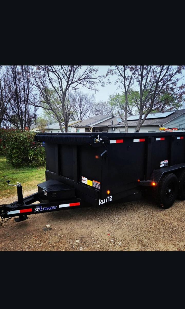 2026 RMart 12' Dump Trailer