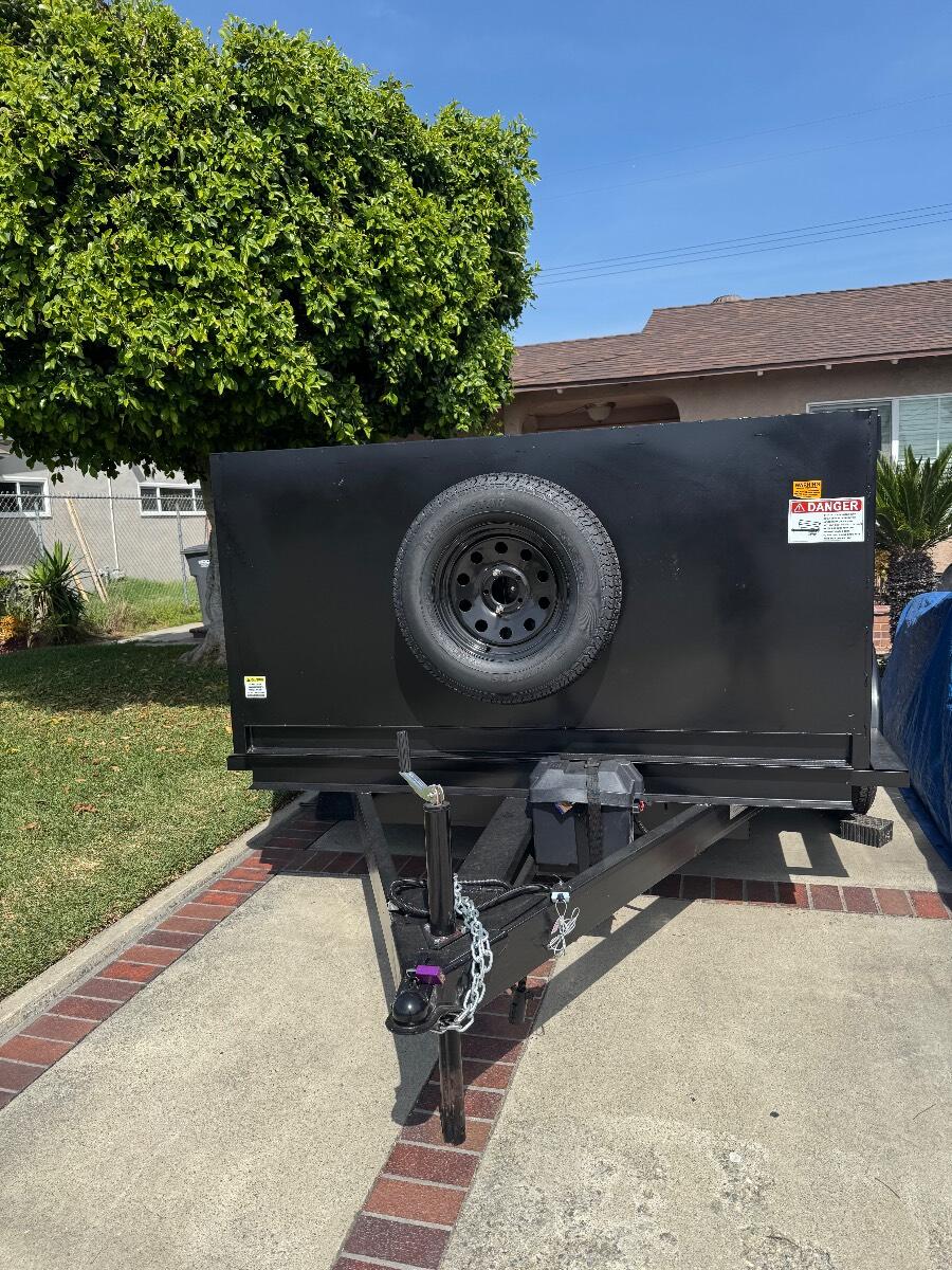 2026 S&S 8x10 dump trailer
