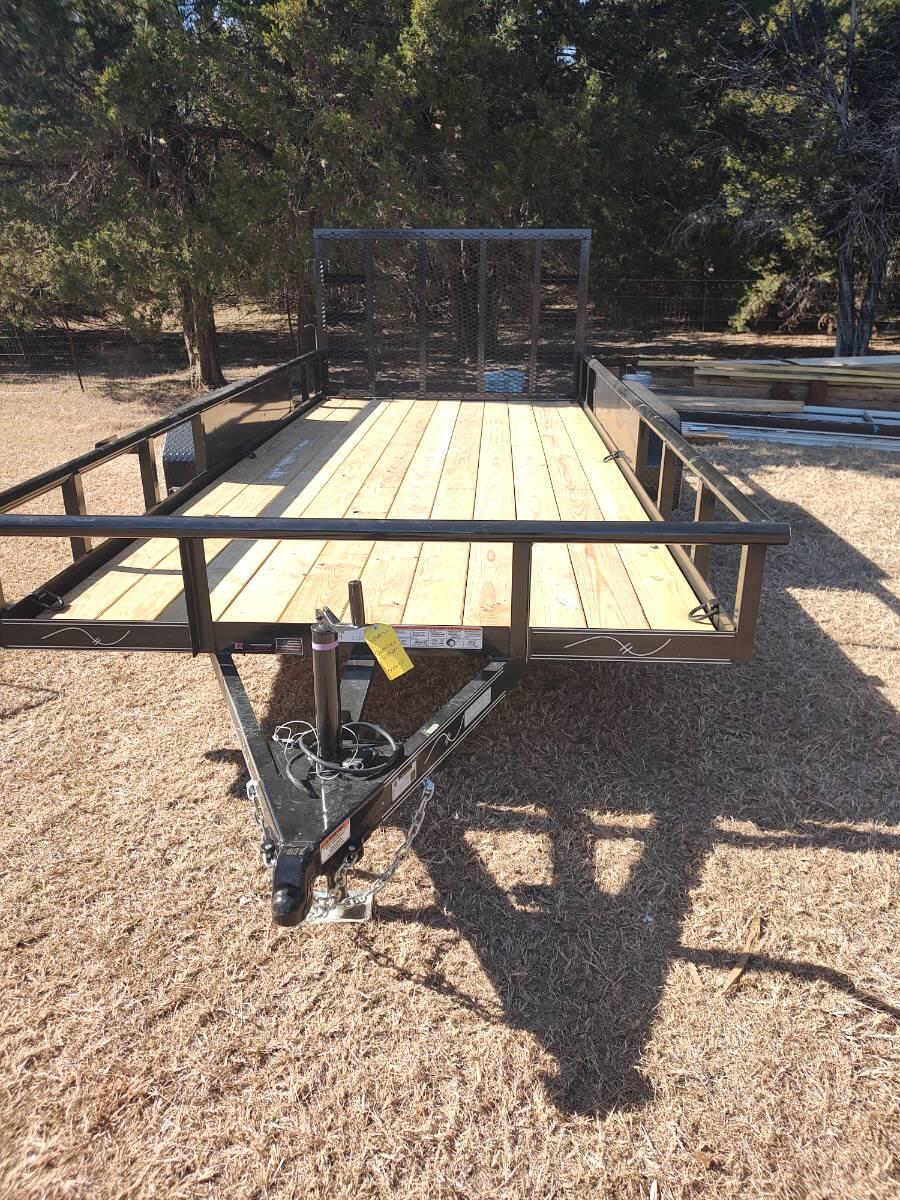2025 Karney Standard 16' utility with ramp/gate