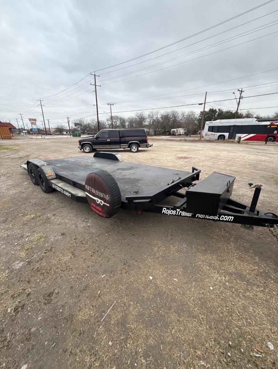 2025 Ironworks 20ft x 7ft car hauler &amp; Winch