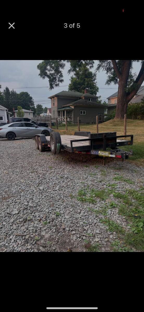 2020 Load trail 22 ft car trailer with ramps