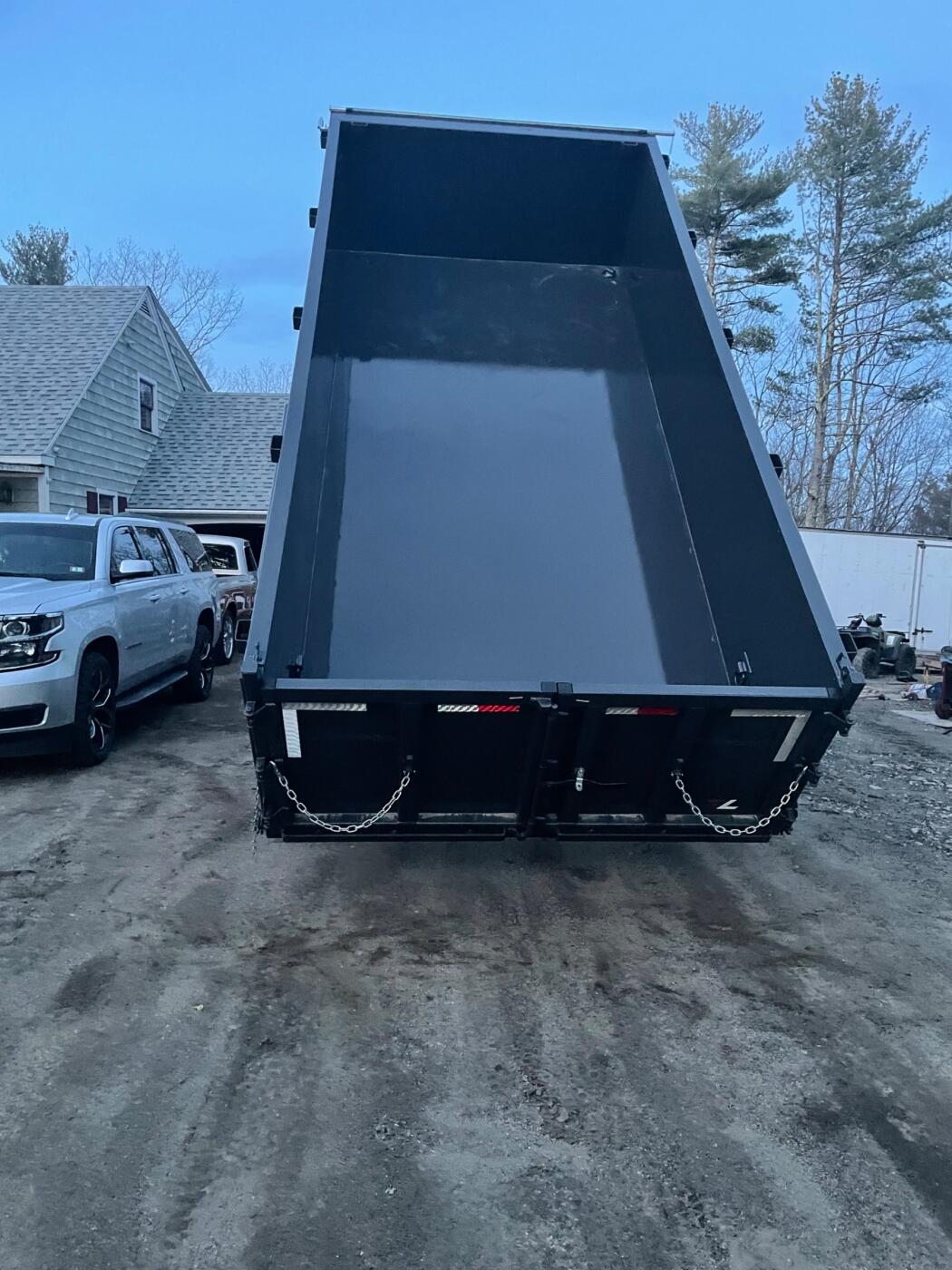 2024 Lamar 7x14 Dump trailer high side