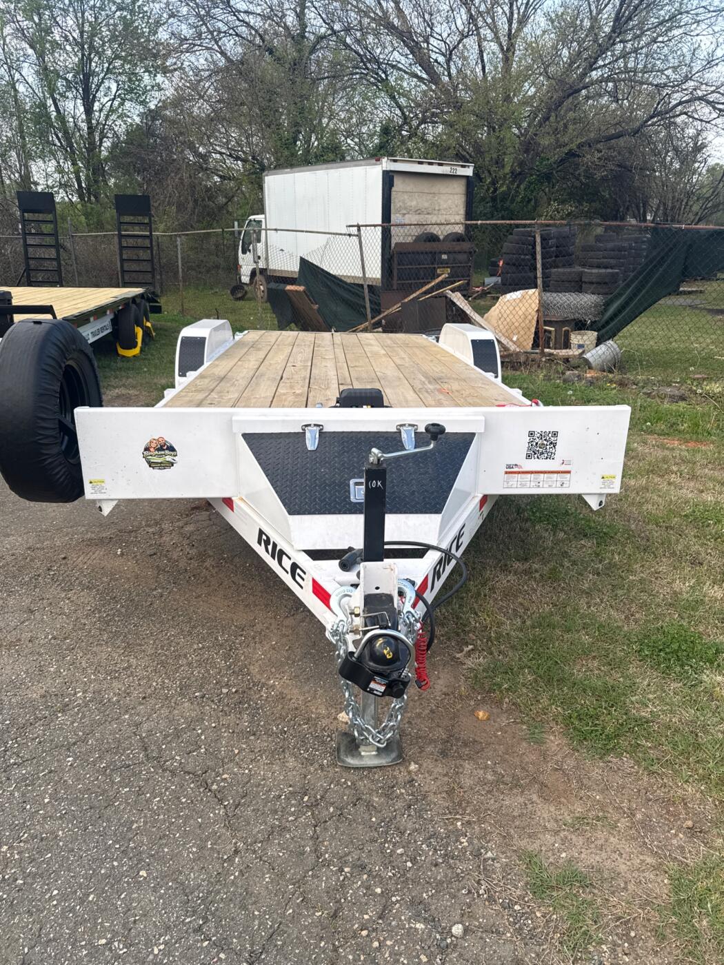 2026 Rice 7x20 Flatbed