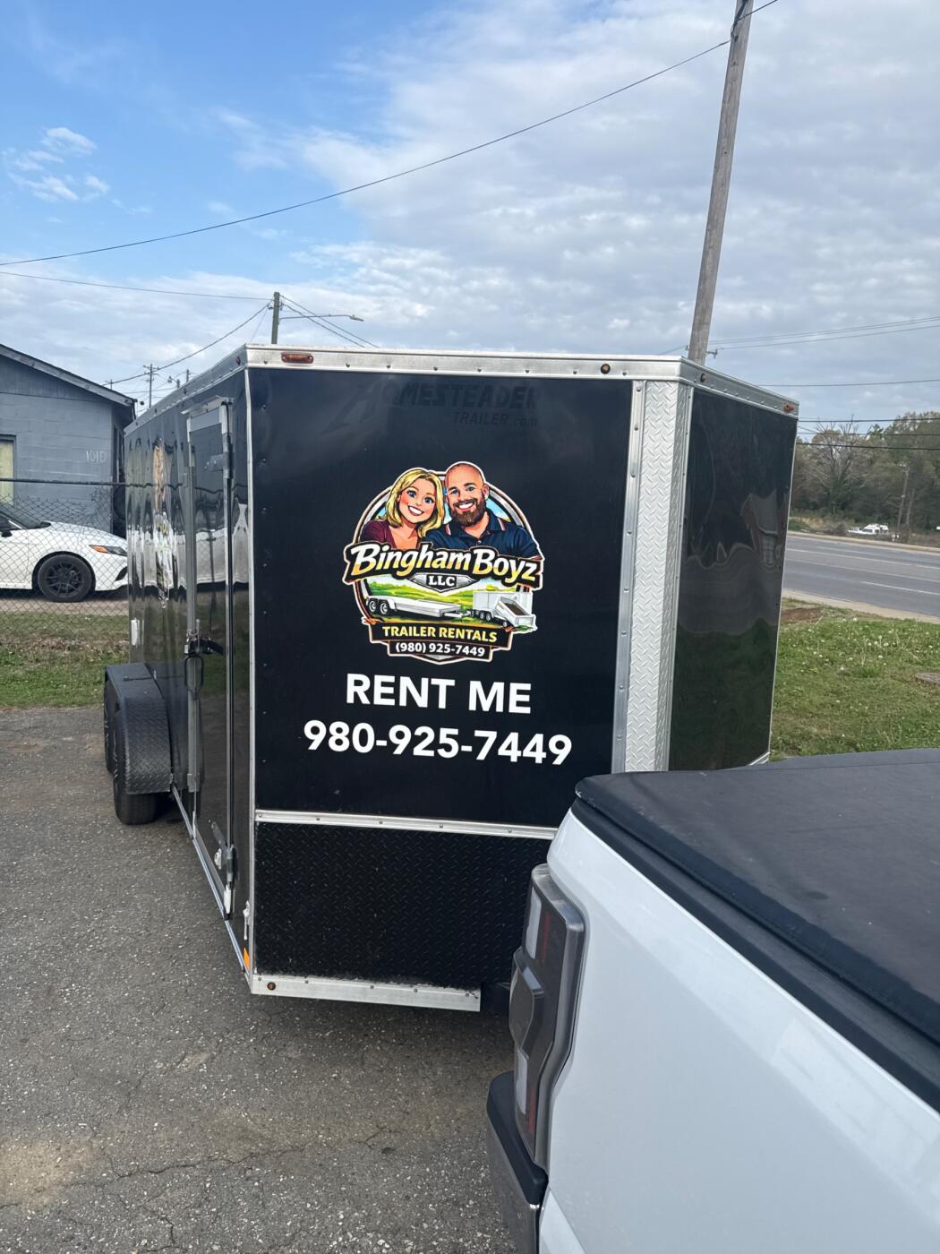 2022 Homesteader 7x16 Enclosed Trailer