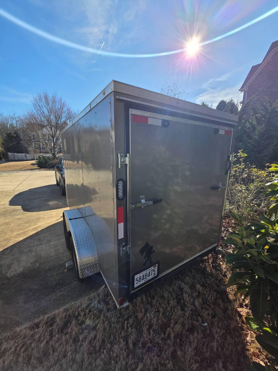 2025 Rock Solid Cargo 6x12 T/A Trailer w/ ramp