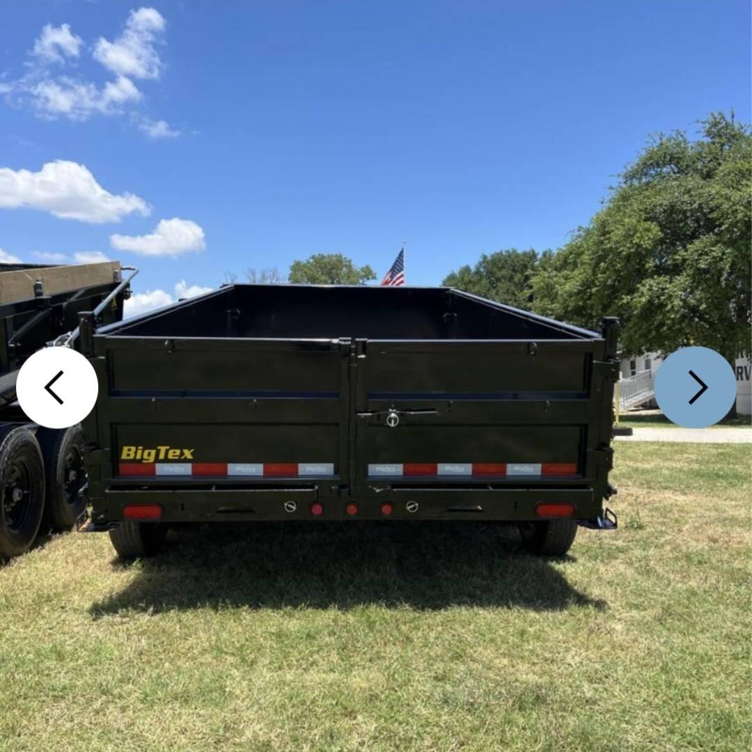 2025 BigTex 7x14  14k dump with tarp