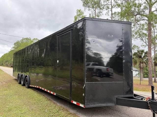 2024 Rock Solid 36 feet trailer fit two cars.