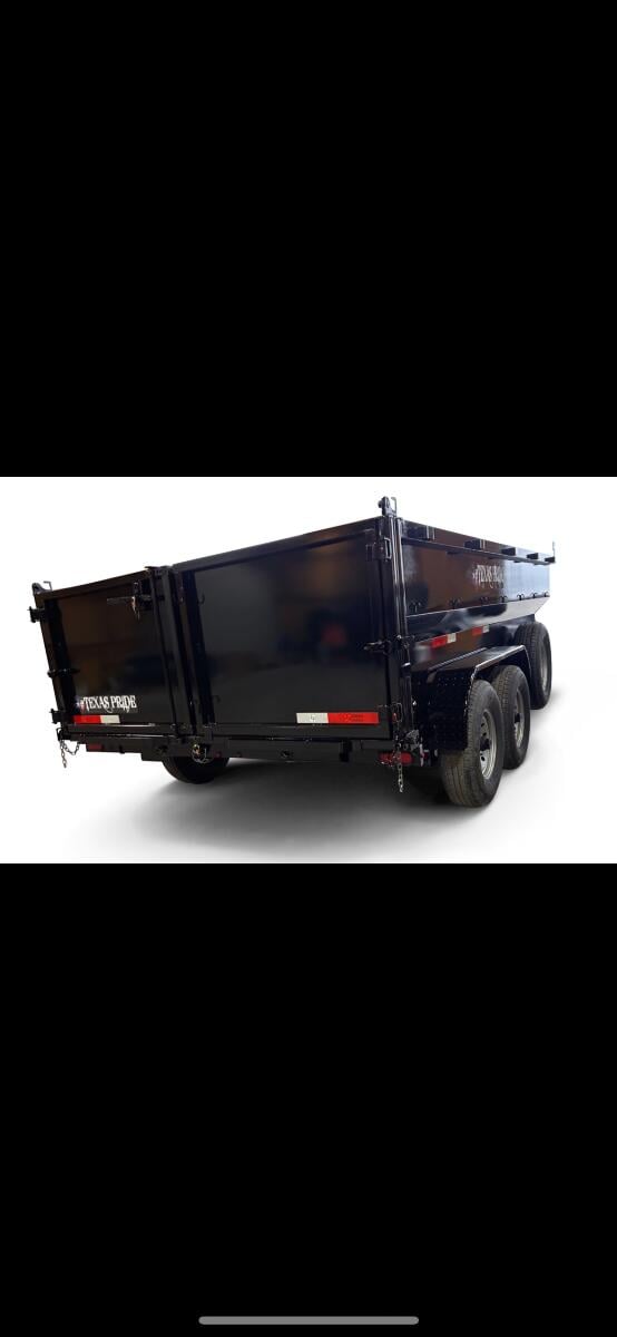 2025 Texas Pride 16k Dump Trailer