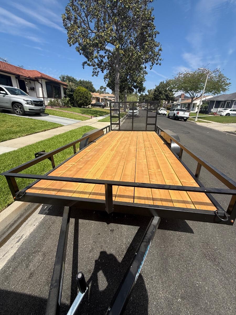 2026 All Haul 16’ x 7’ utility trailer