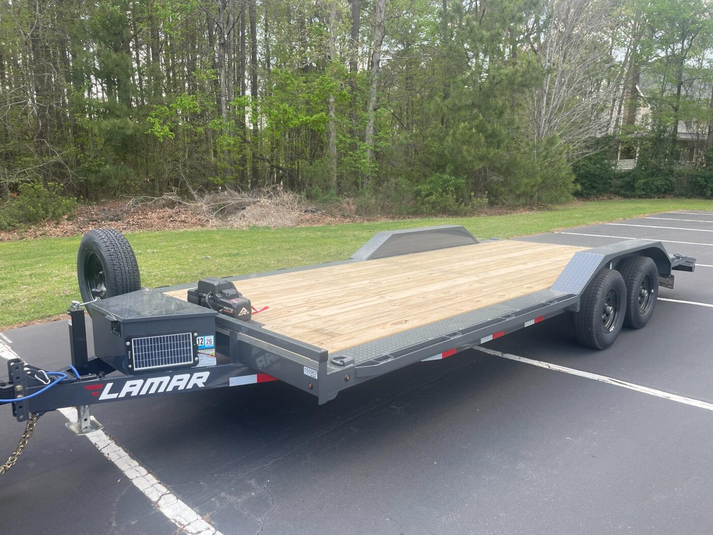 2025 Lamar 102" x 20' 10K Car Trailer