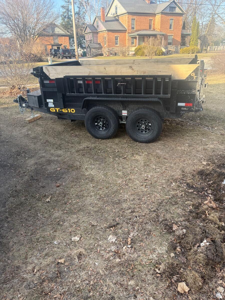2026 Griffin 6x10 dump trailer