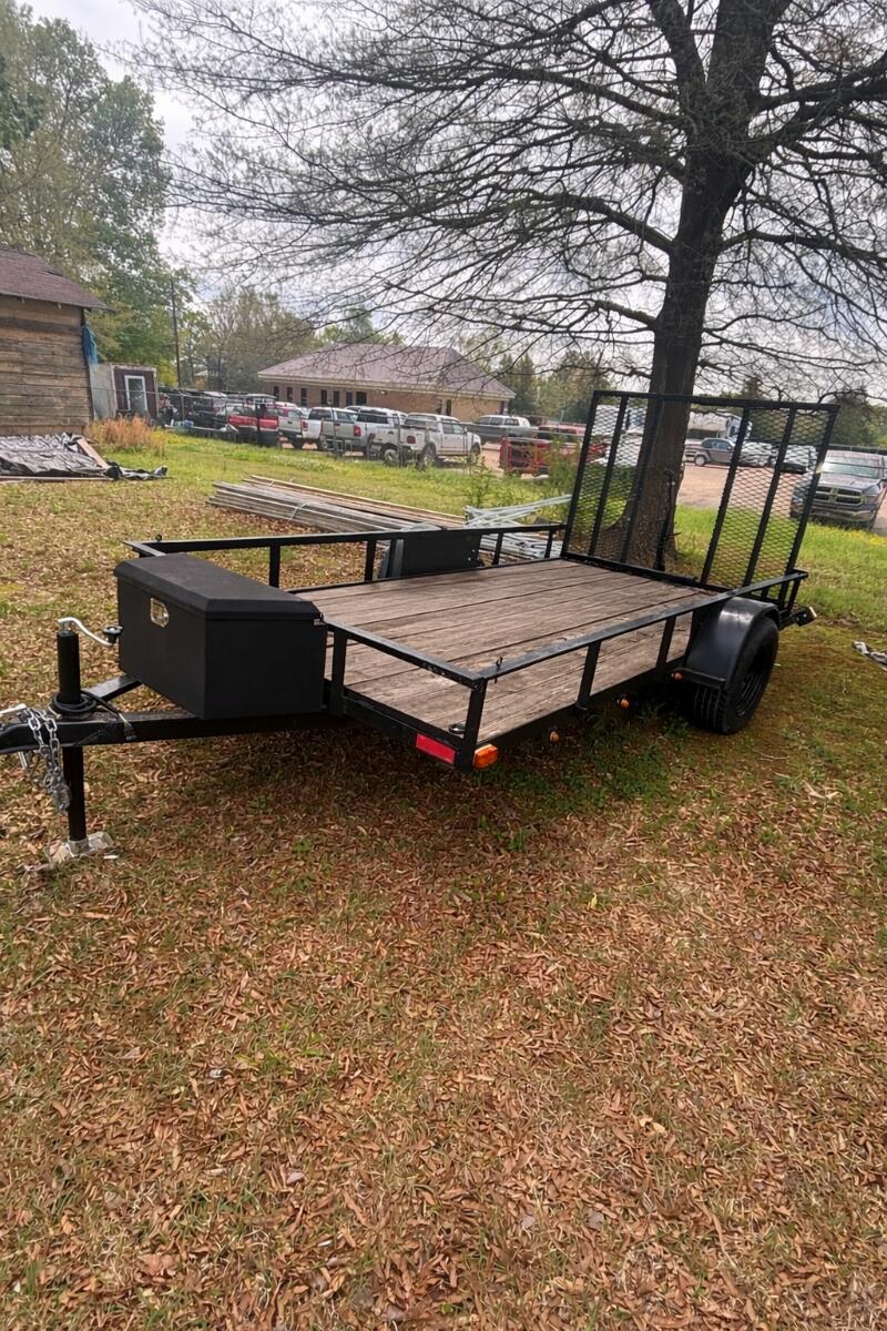 2011 Utility 6.5x12 single axle utility