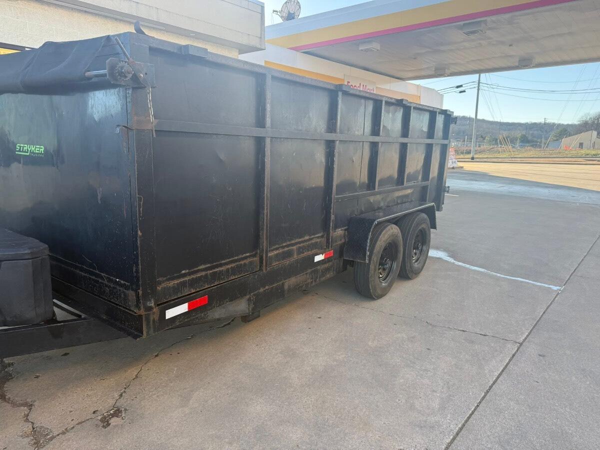 2016 Stryker 7x16x4 dump trailer.