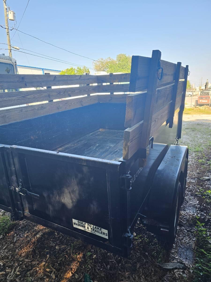 2021 Triple Crown 6x10 dump trailer.