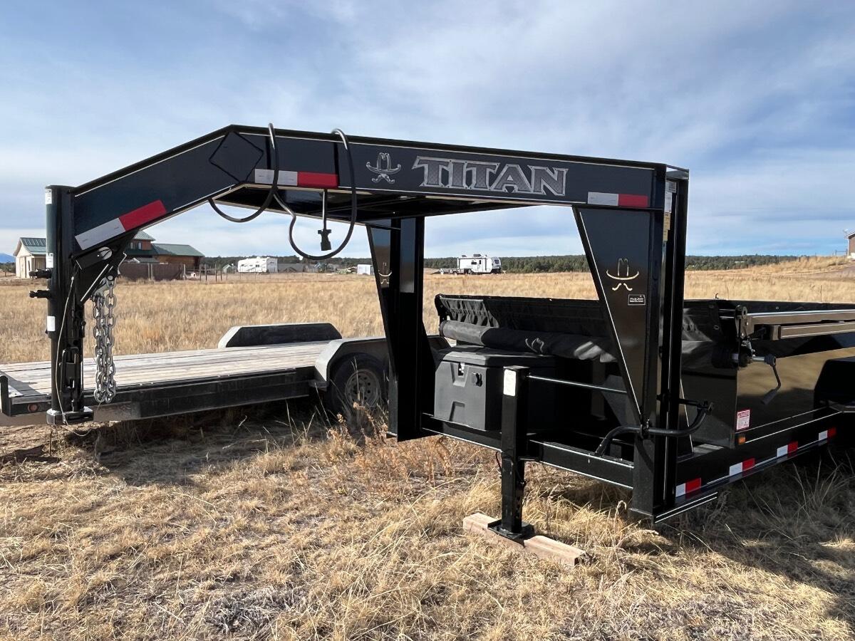 2022 Titan Smooth Dump Gooseneck Dump