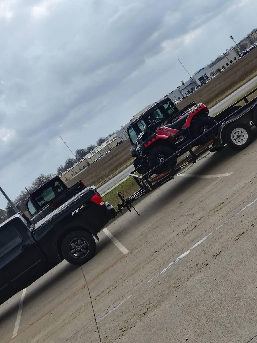 2015 Big tex 16' utility trailer base model