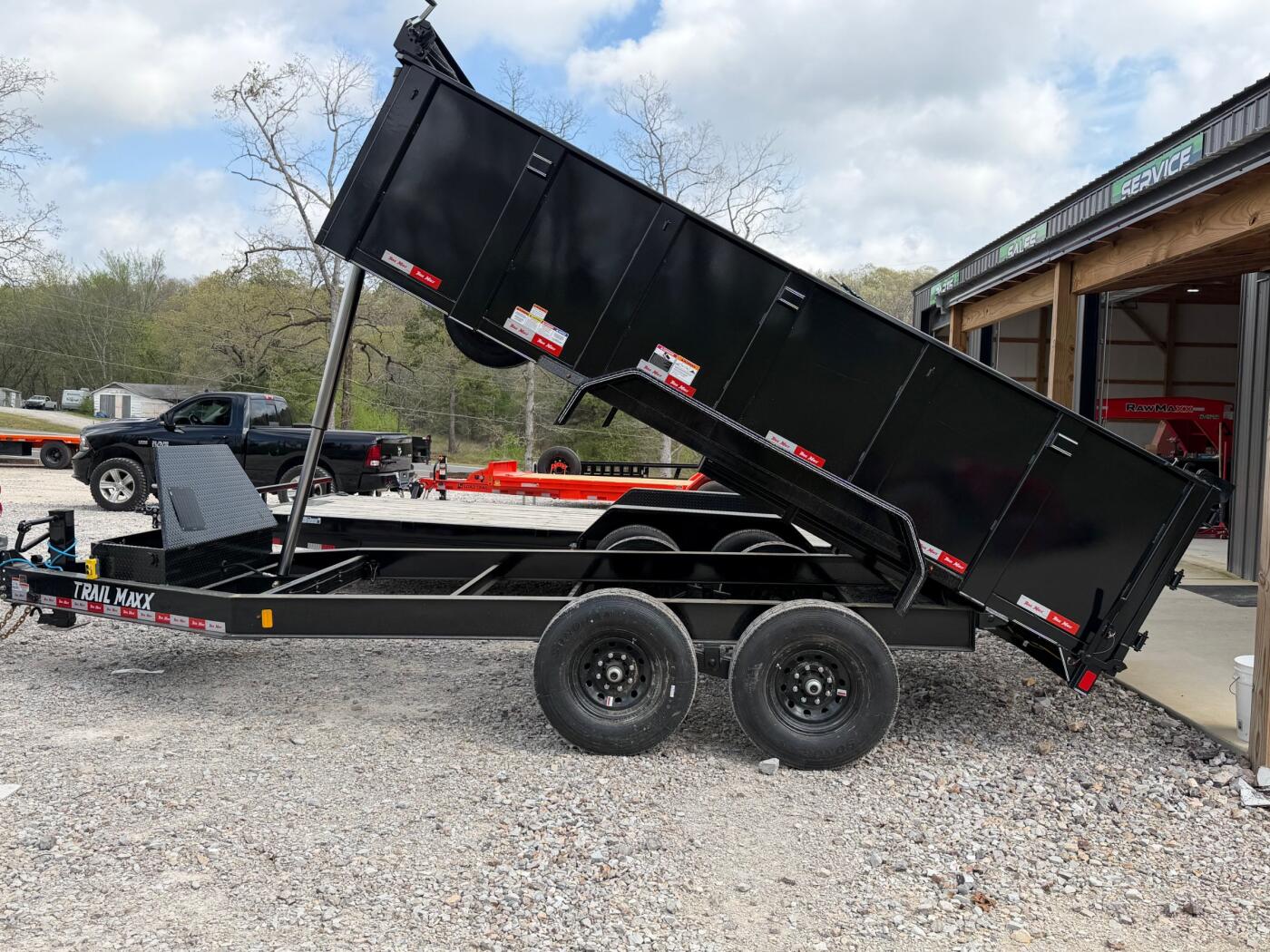 2026 Trail Maxx 83x14x3 14' Dump Trailer w/ 3' Sides