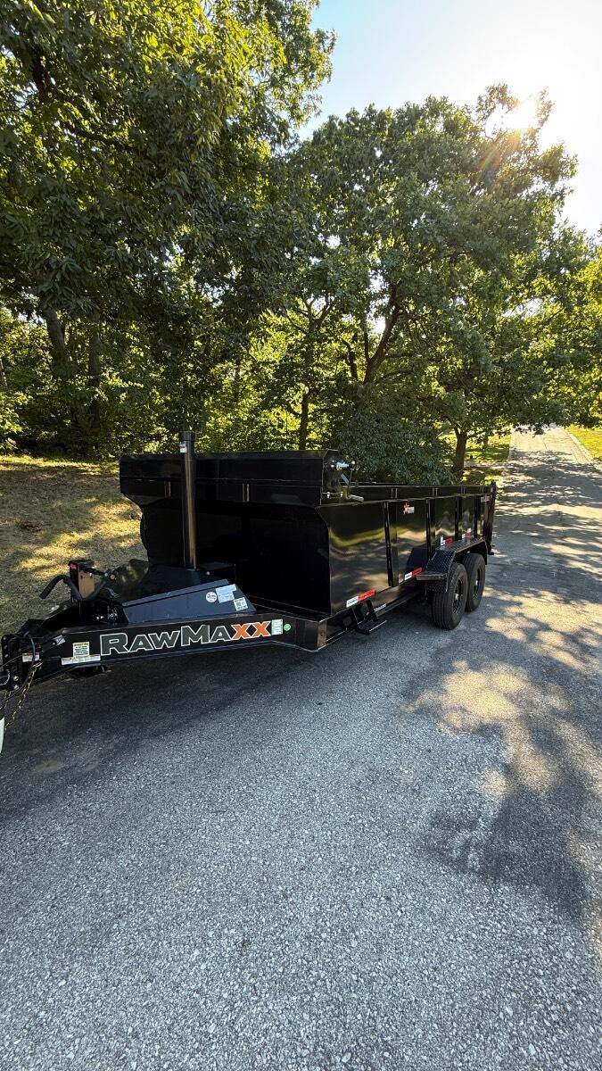 2025 RAWMAXX 16 ft, 14,000 GVWR, 3 ft sides