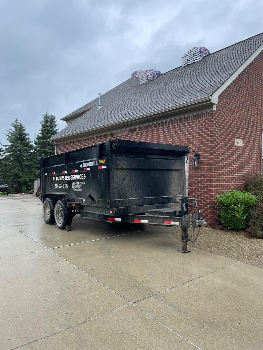 2023 Northstar 15 yrd hydraulic dump trailer