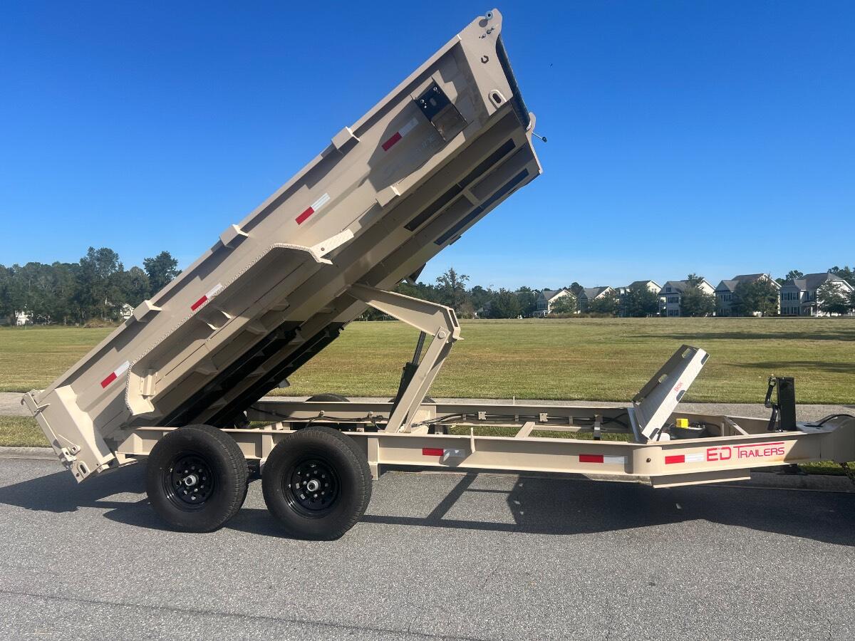 2025 ED Trailers 7x14 Dump Trailer