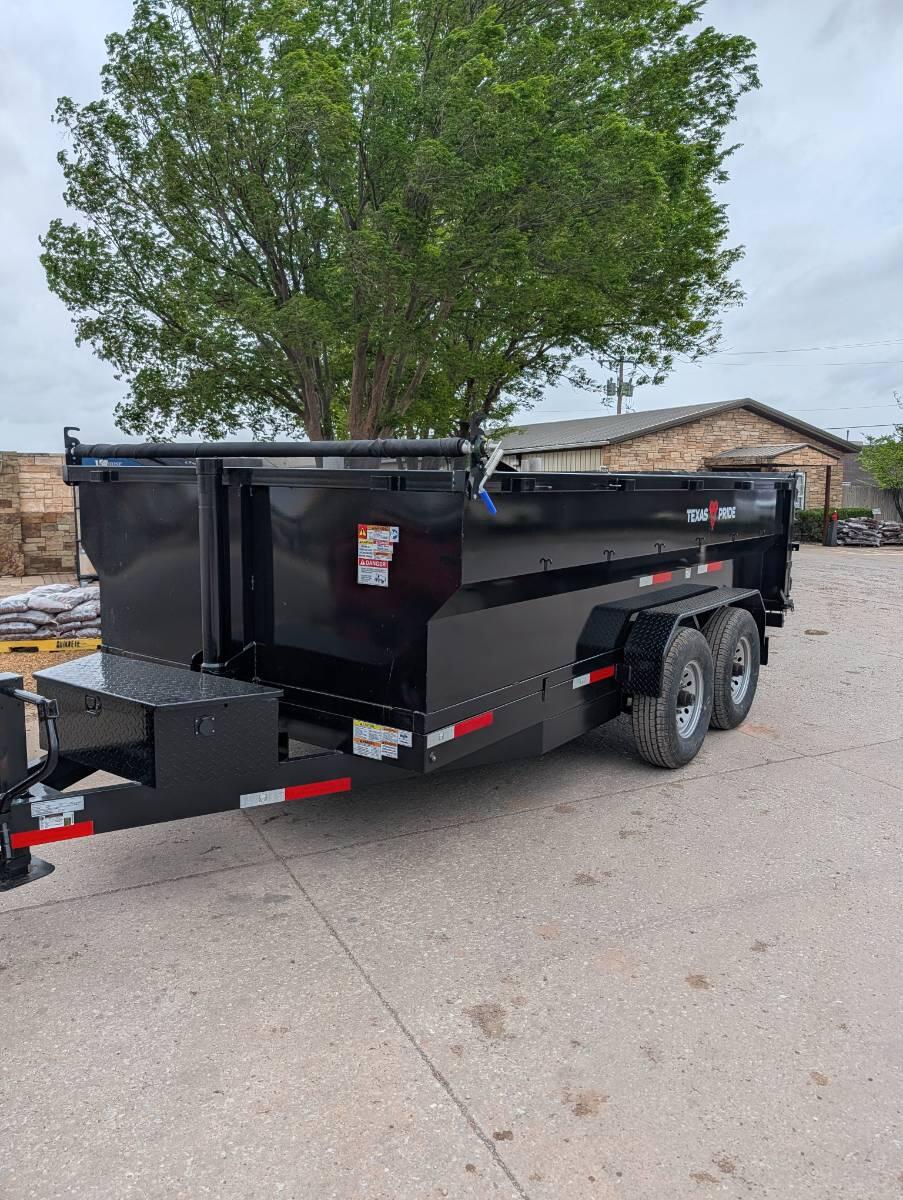2025 Texas Pride 7x14x3. 16k GVWR. Ramps
