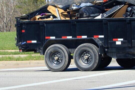 2010 Dumper Dogg Dump trailer with 4 ft sides