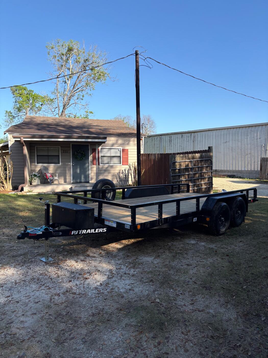 2026 PJ 16' Utility Trailer with Ramps
