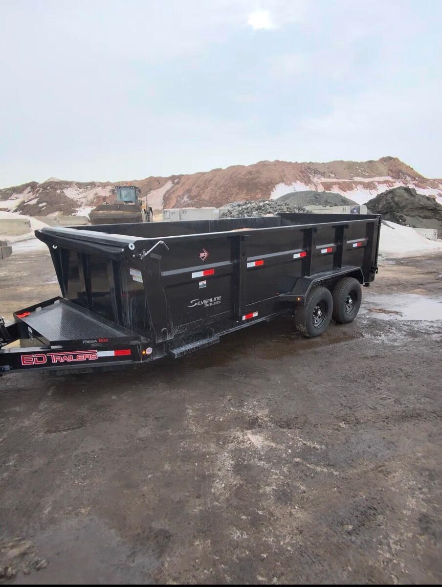 2025 ED Trailer Hydraulic Dump Trailer