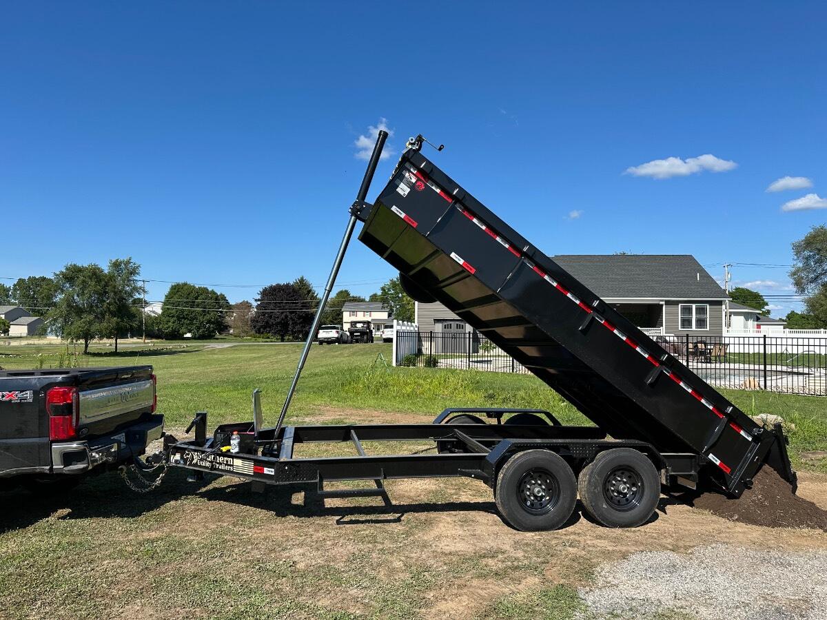 2025 Southern Utility 16’ Dump Trailer, 14k GVWR