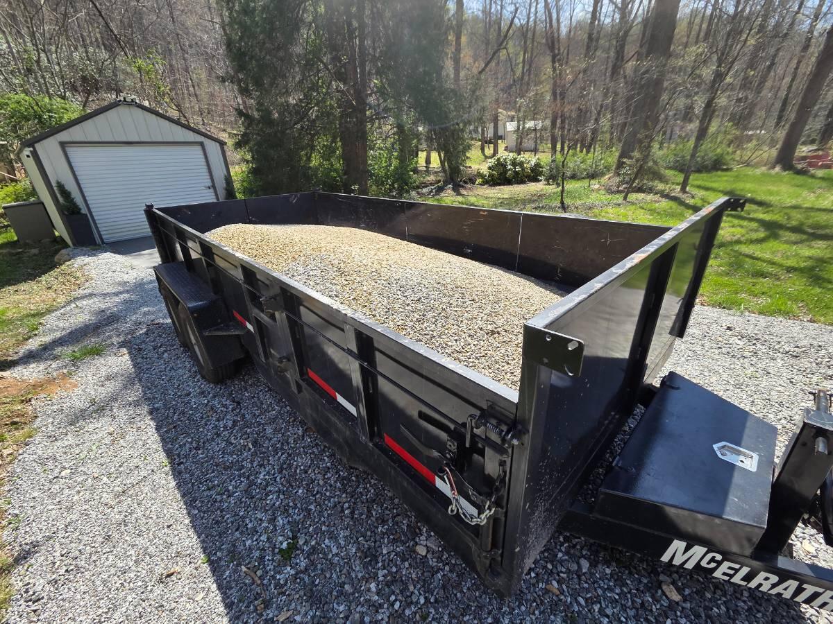2023 Emerald 16' Dumper & Gravel Spreader