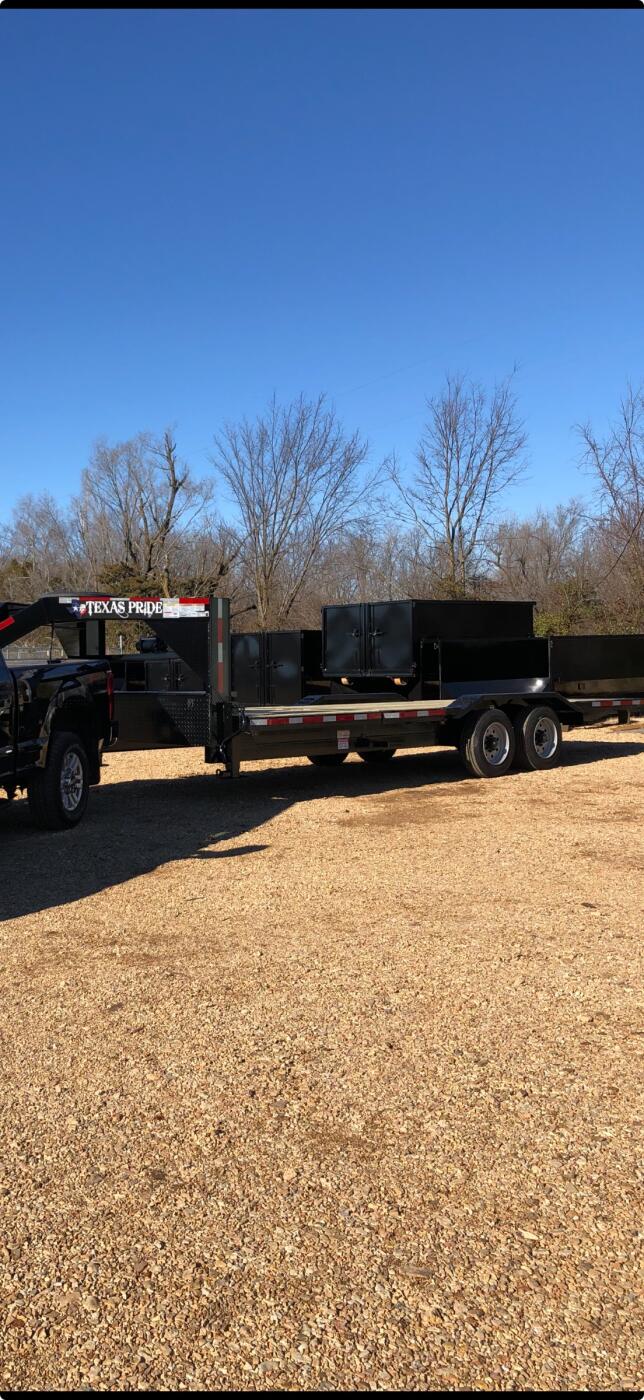 2019 Texas Pride Tilt deck Equipment Hauler