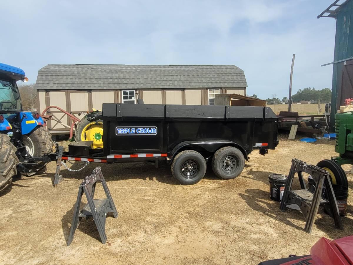 2026 TripleCrown 6x12 dump trailer