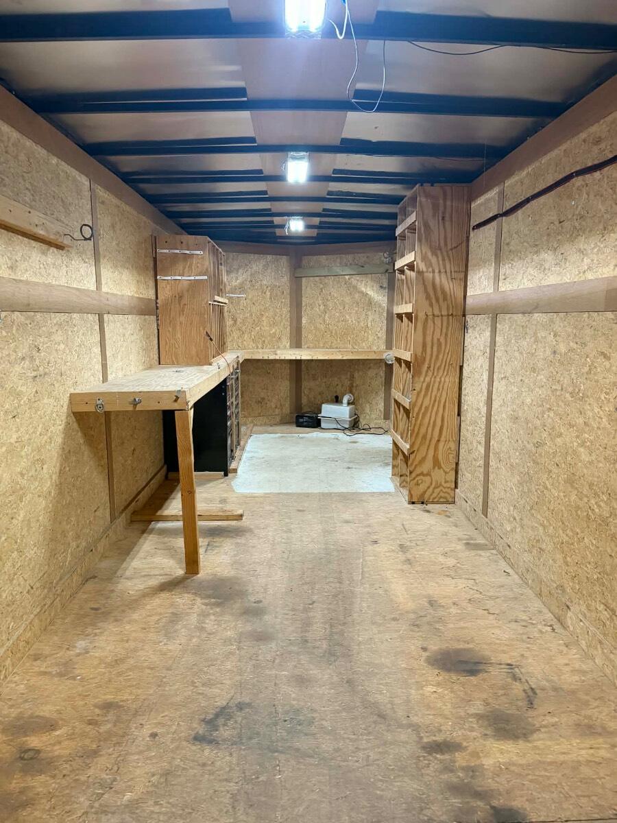2021 Kaufman 7x18 enclosed trailer.