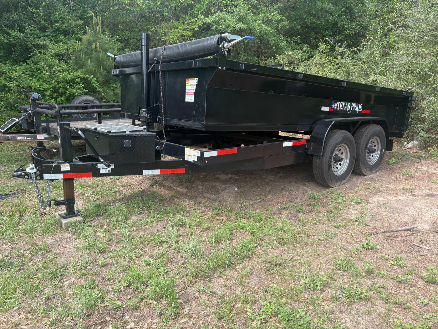 2025 Texas Pride Dump 14' HD Trailer
