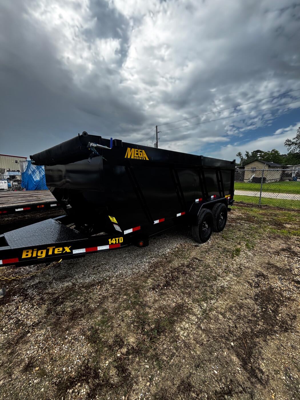 2026 BigTex 14TD 16' Heavy Duty Telescopic Dump