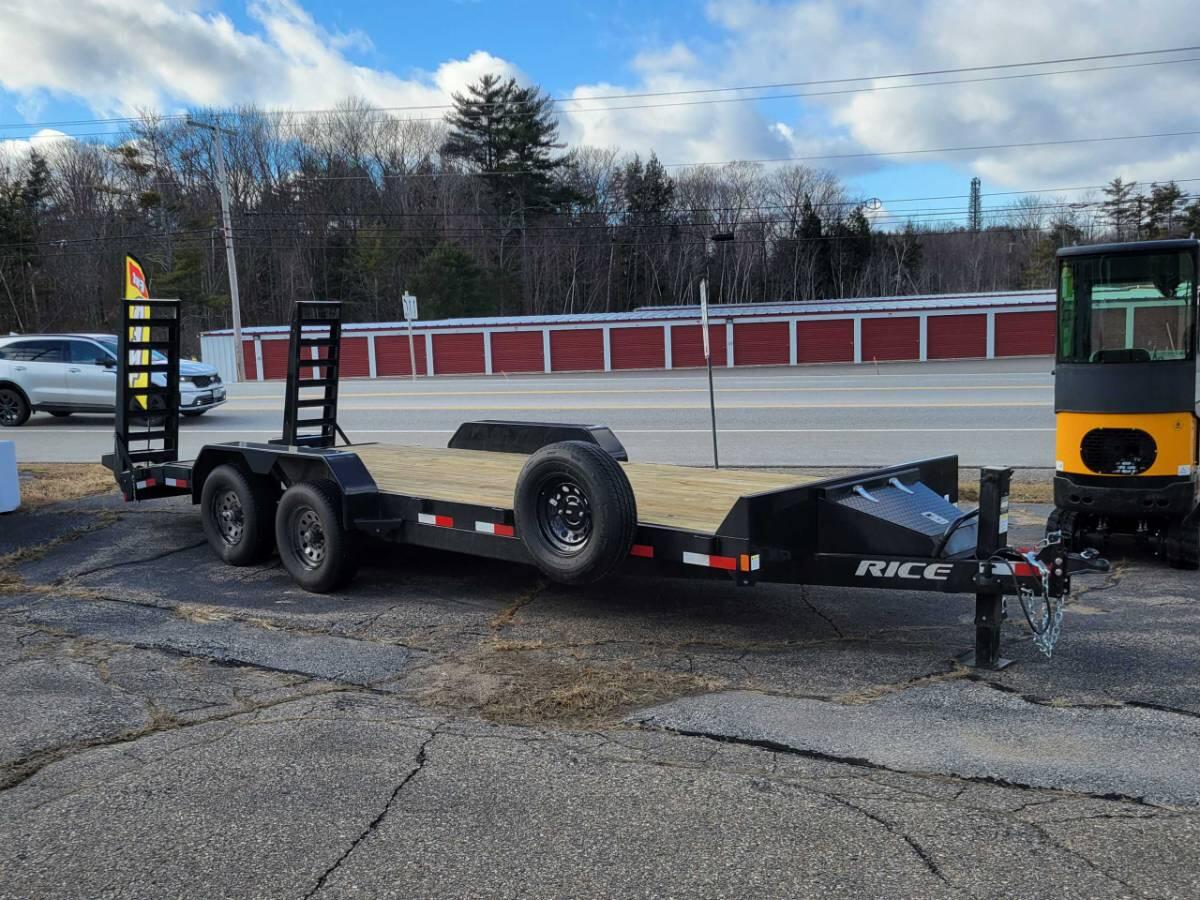 2024 Rice 7x20 Dovetail with Ramps and Winch