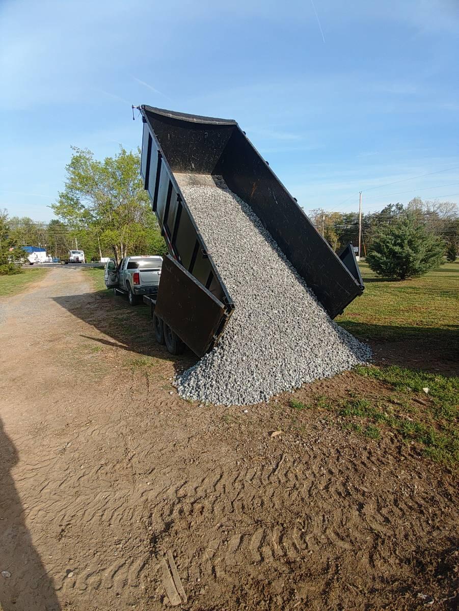 2023 Top Shelve 16 foot dump trailer, 4ft side
