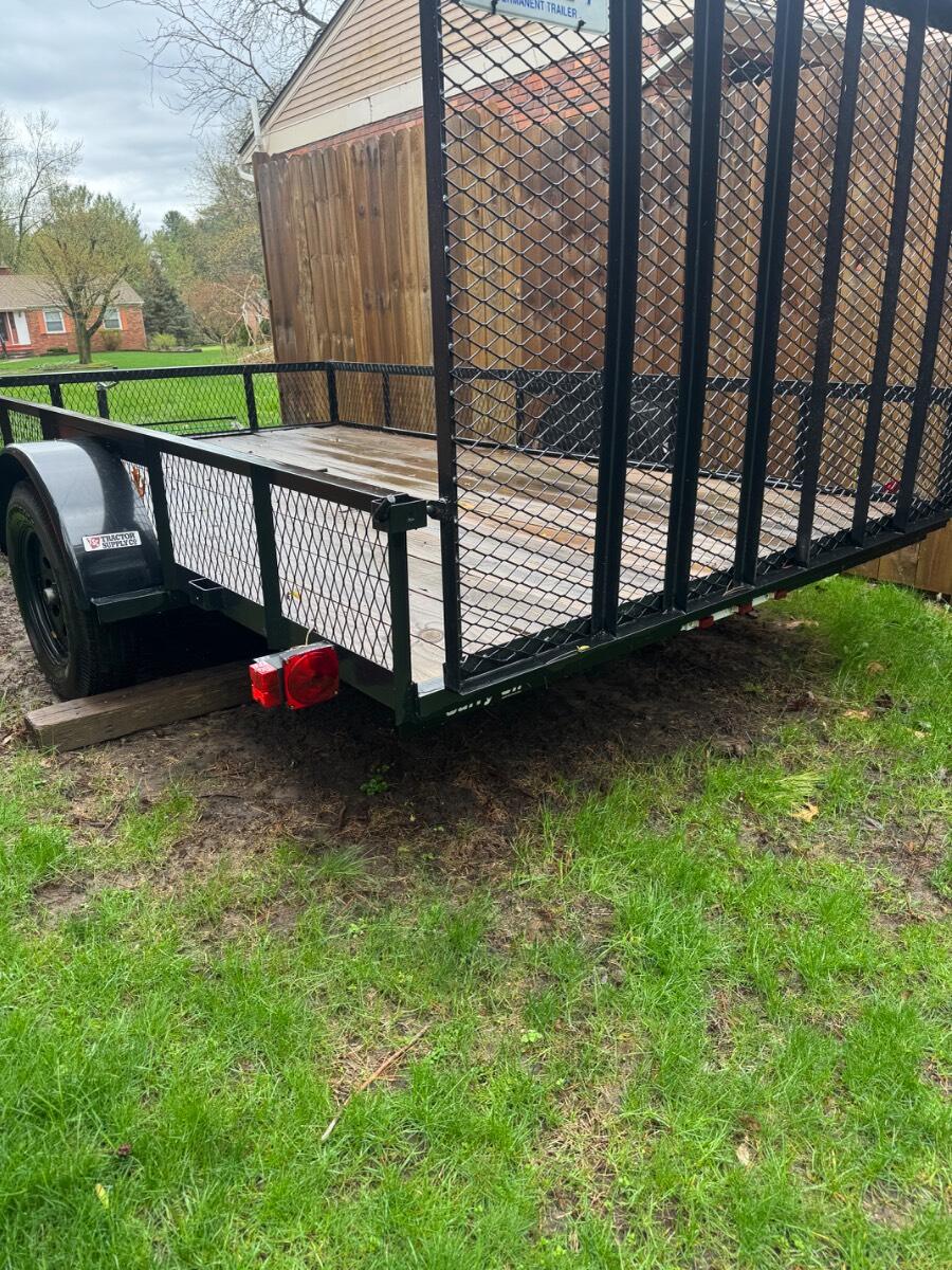 2024 Carry-on 7x12 Open trailer single axle