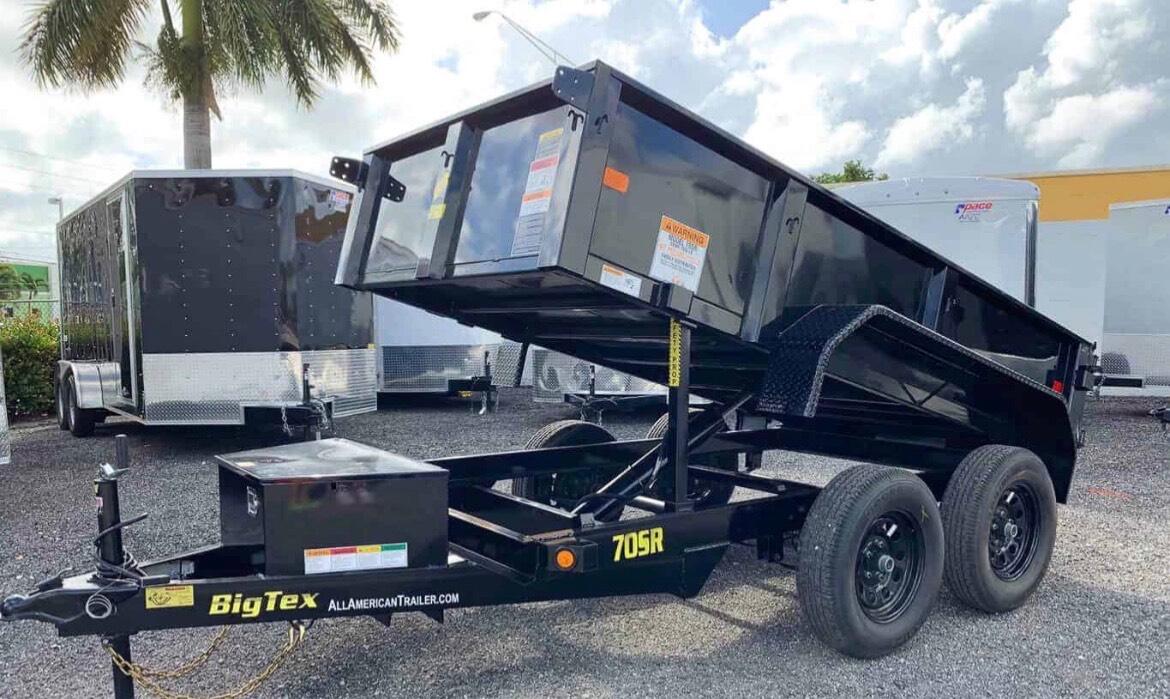 2026 All American Trailer Dump trailer rental here!!!!!!
