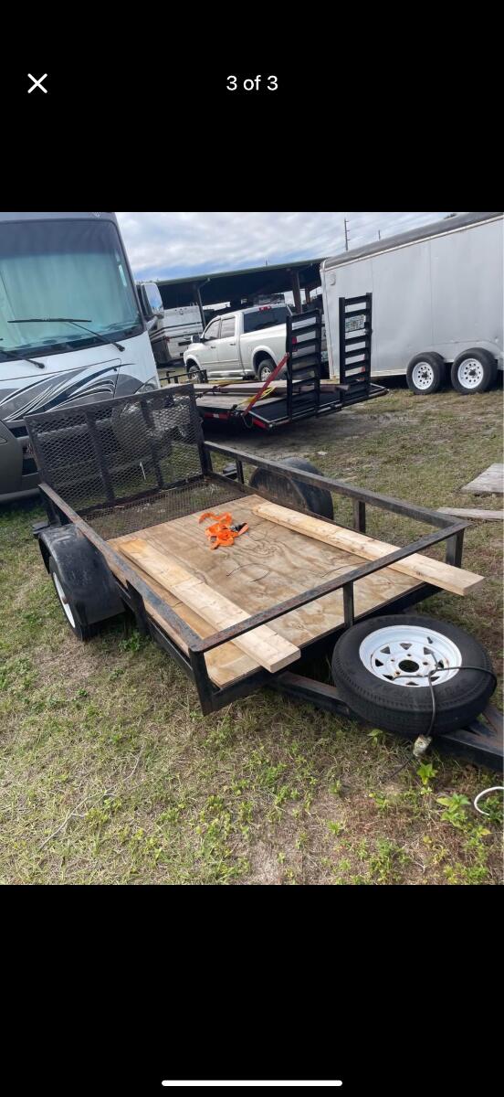 2010 Diamond 5/8 open trailer