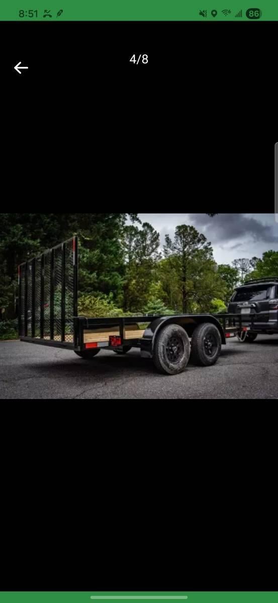 2024 Top tier 6.5 x 14 7000lbs double axle