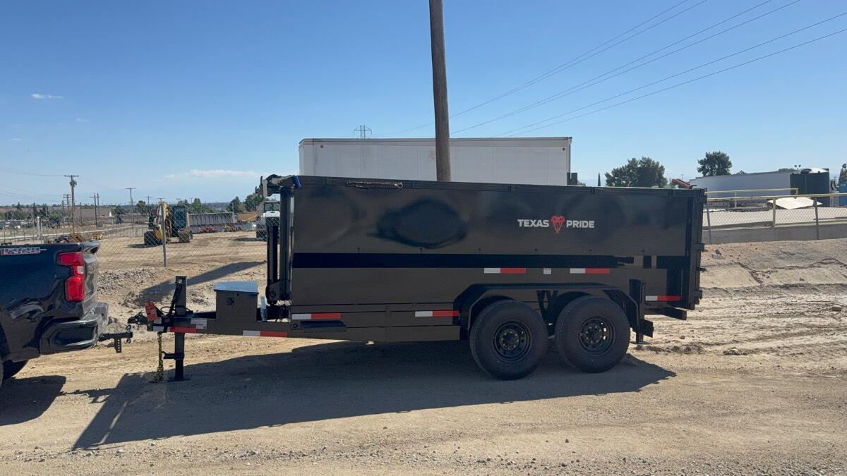 2026 Texas Pride 7 x 14 x 4 max cap 9500lbs