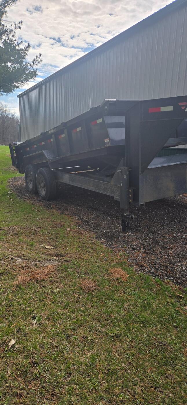 2021 lamar dump trailer 16ft gooseneck