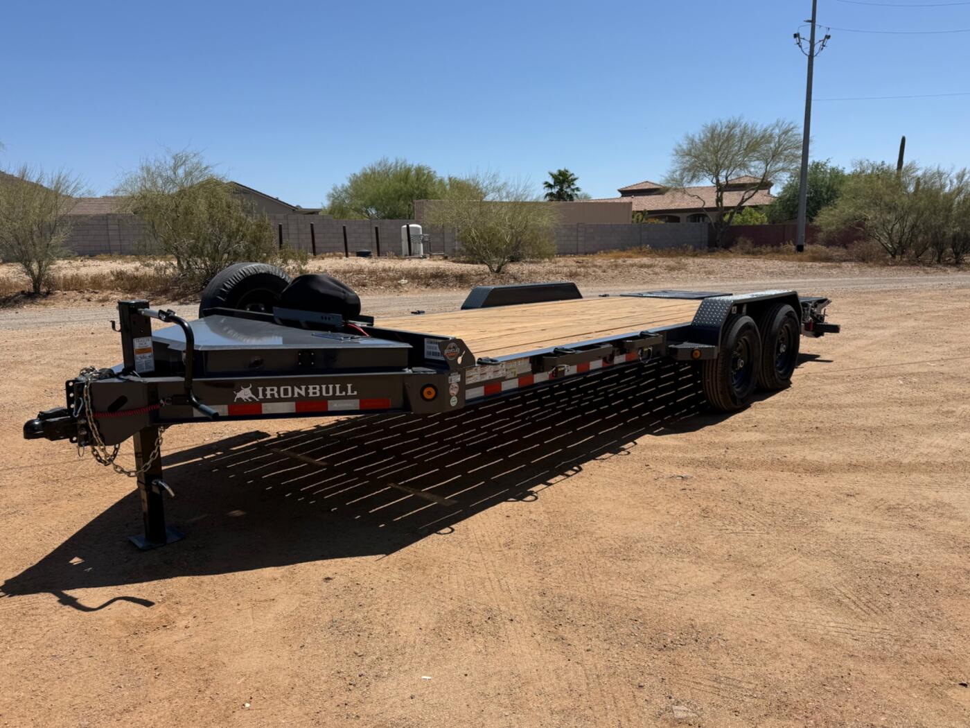 2026 IronBull 20' Equipment Trailer with Winch