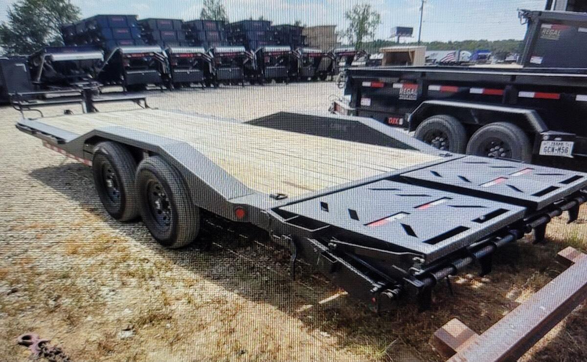 2022 IRON BULL Car hauler w/monster ramps