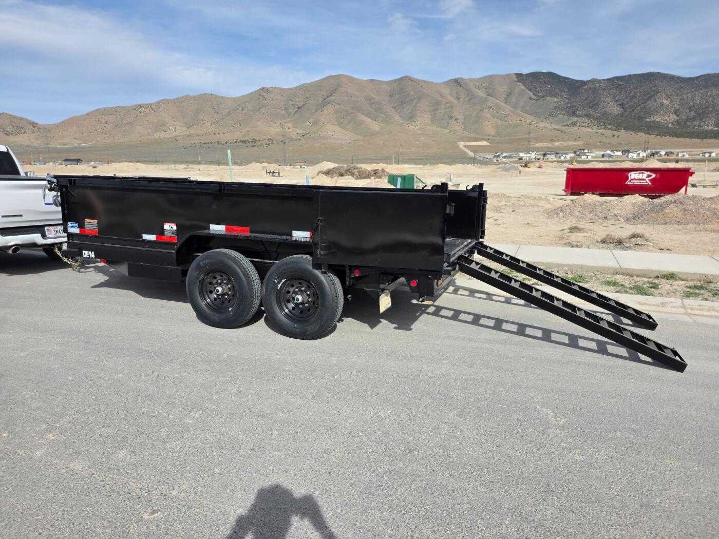 2026 Top Hat DE 7x14 14k Dump Trailer