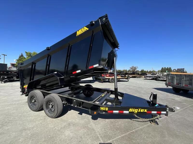 2026 Big Tex 14TD 7X14 Dump trailer 4ft sides